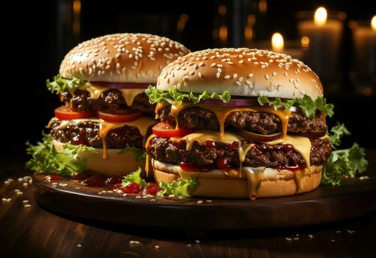 Double Cheese Burger