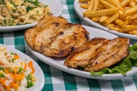 Grilled Chicken Rice Box with Chips