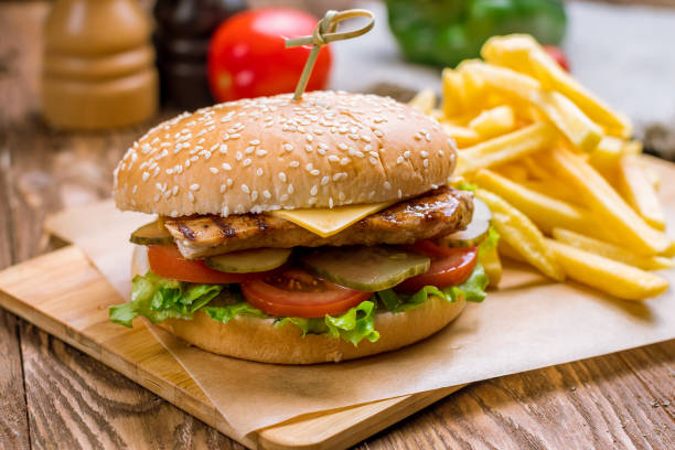 Mama Pollo Grill Chicken Burger Meal