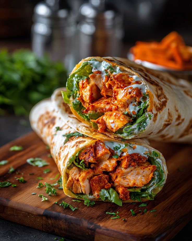 Fried Chicken Wrap